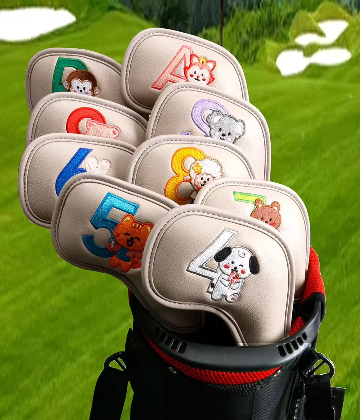9 szt. Urocze pokrowce na głów – Headcover Driver recenzja i cena