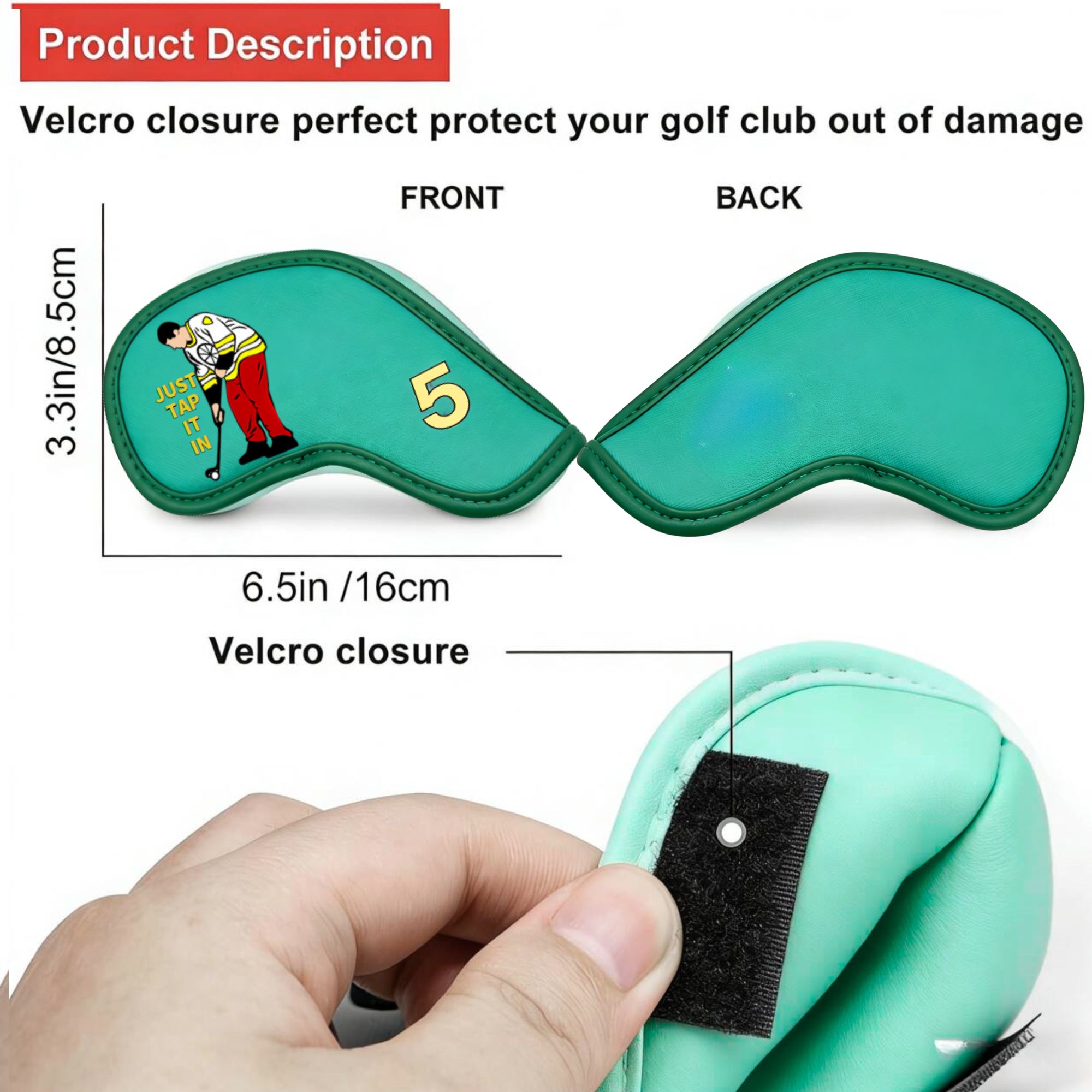 9 szt. Pokrowców na żelaza gol – Headcover Driver recenzja i cena